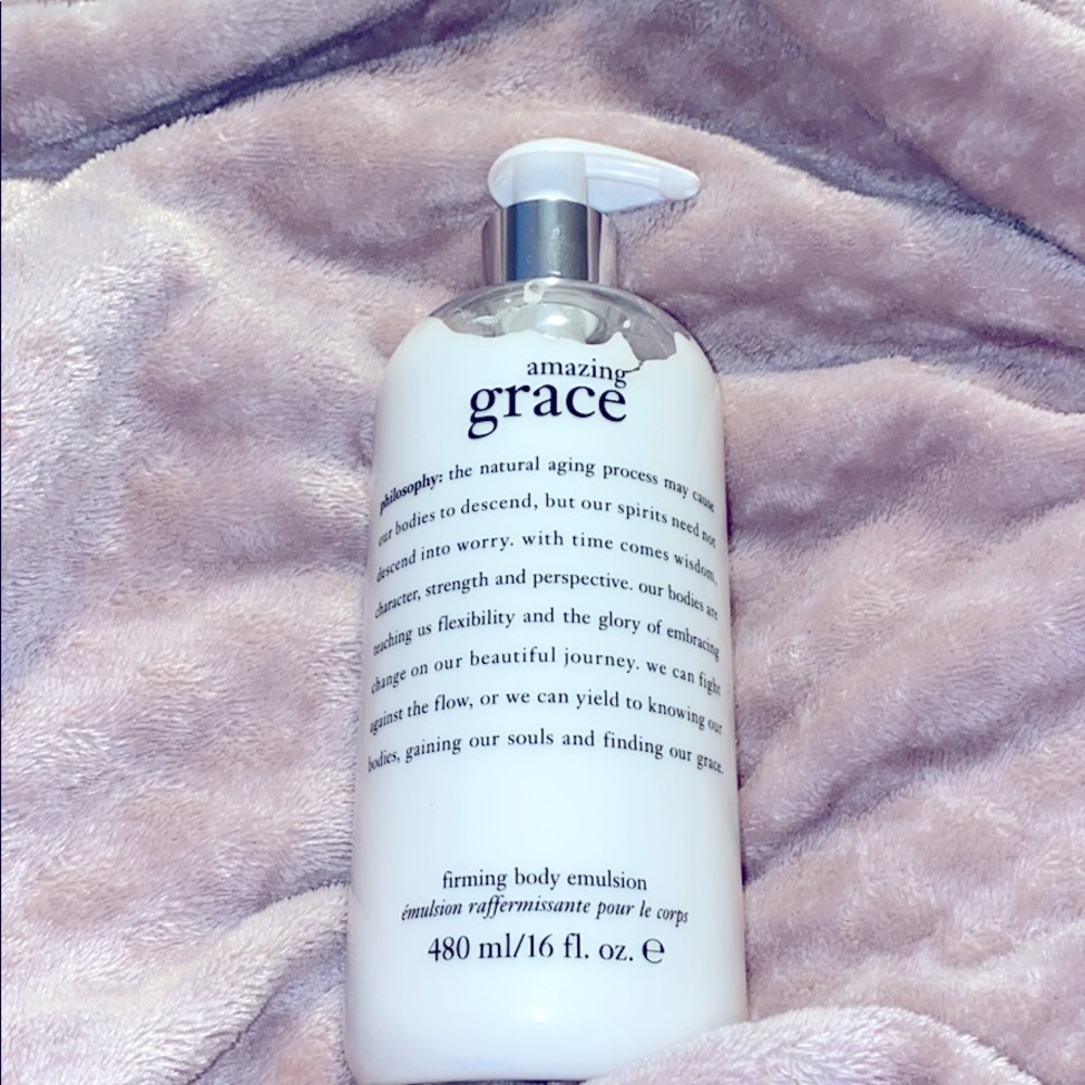 Amazing Grace by Philosophy firming body emulation